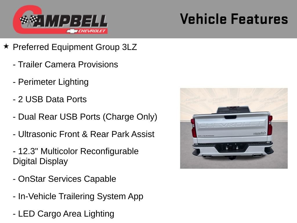 Used 2025 Chevrolet Silverado 1500 High Country w/ High Country Premium Package image 31