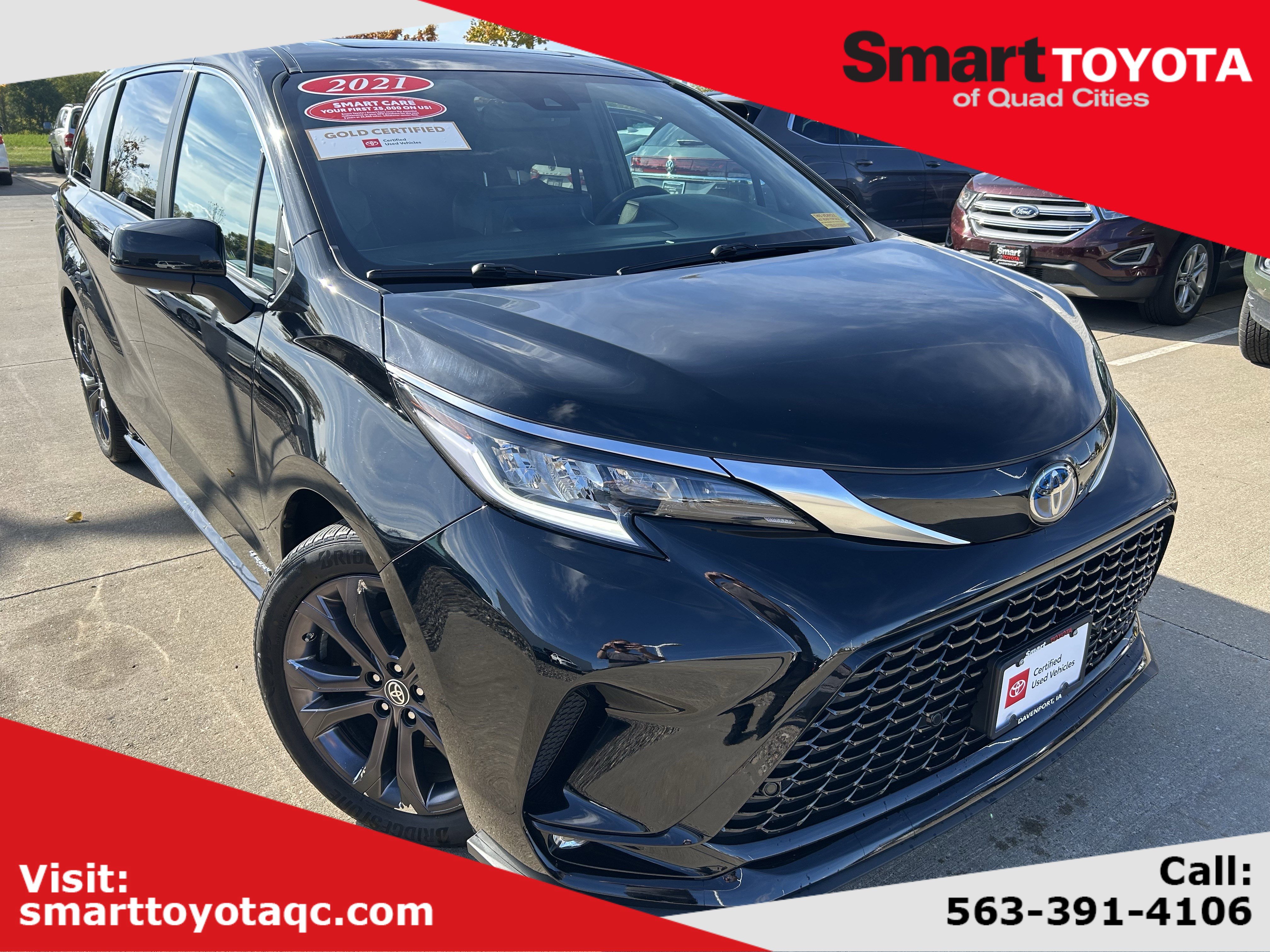 Certified 2021 Toyota Sienna XSE