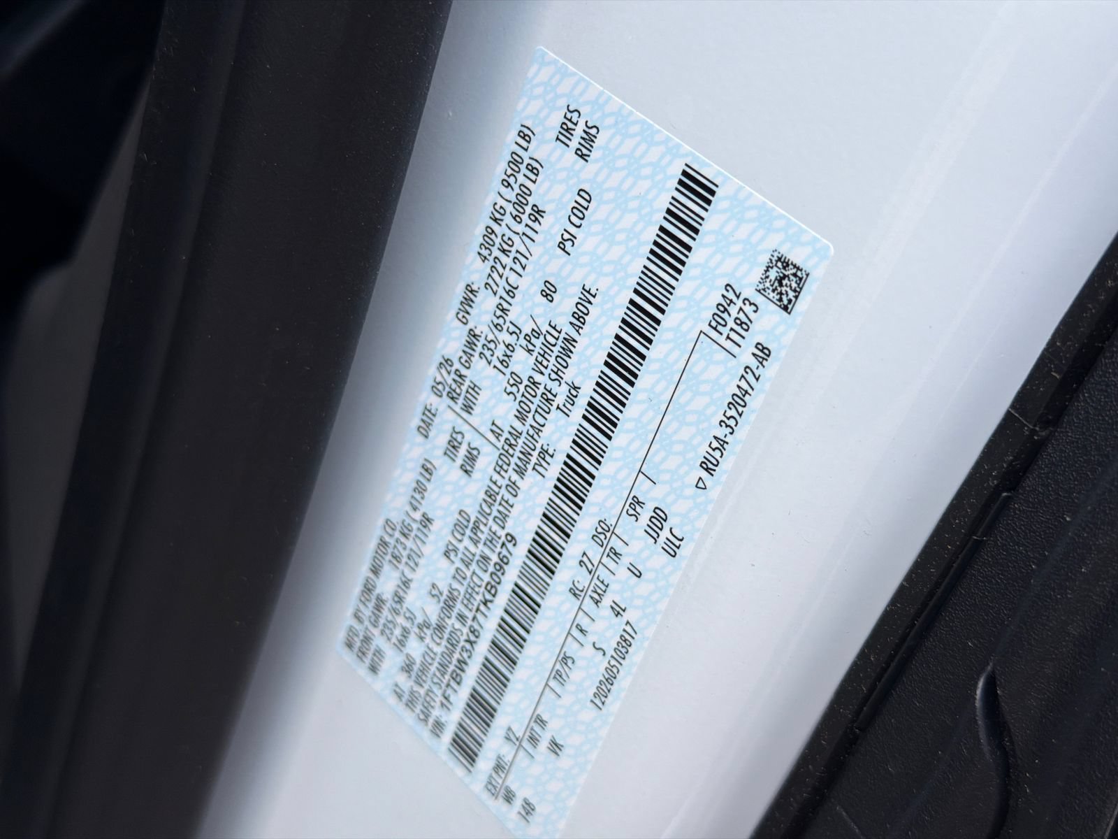 New 2026 Ford Transit 350 148 High Roof Extended w/ Load Area Protection Package RWD image 35