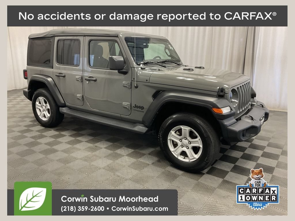 Used 2022 Jeep Wrangler Unlimited Sport AWD/4WD image 1