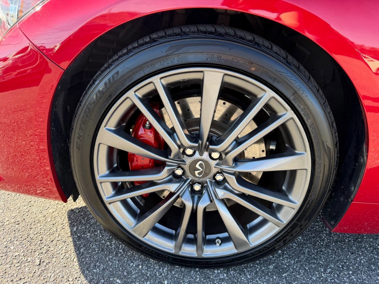 Used 2017 INFINITI Q50 Red Sport 400 image 27