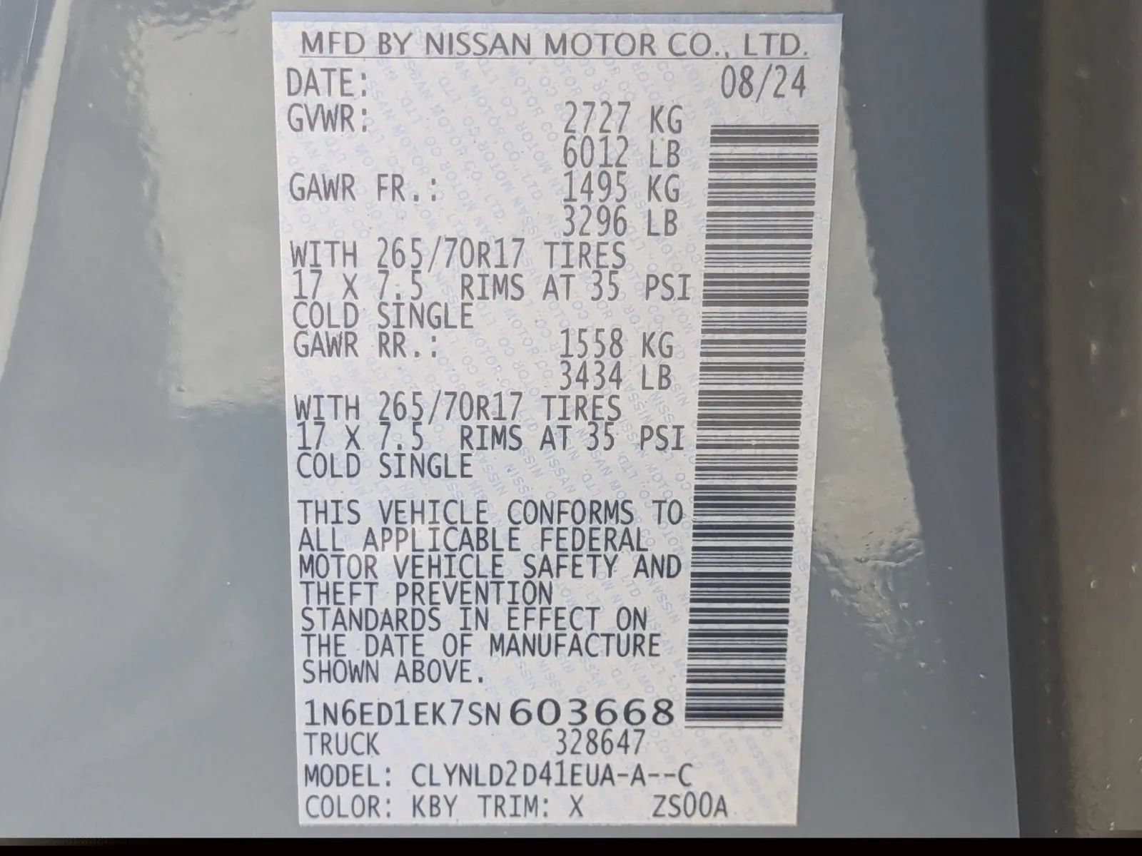 Used 2025 Nissan Frontier PRO-4X AWD/4WD image 27