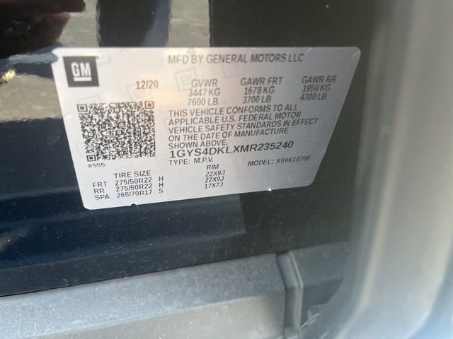 Used 2021 Cadillac Escalade Premium Luxury Platinum image 12