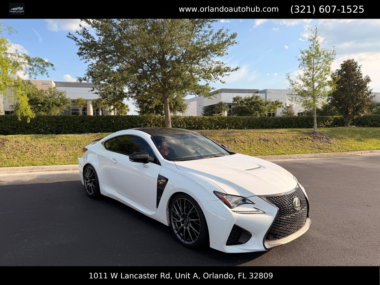 Used 2015 Lexus RC F w/ Performance Package RWD image 1