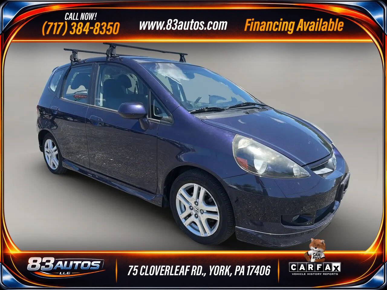 Used 2008 Honda Fit Sport