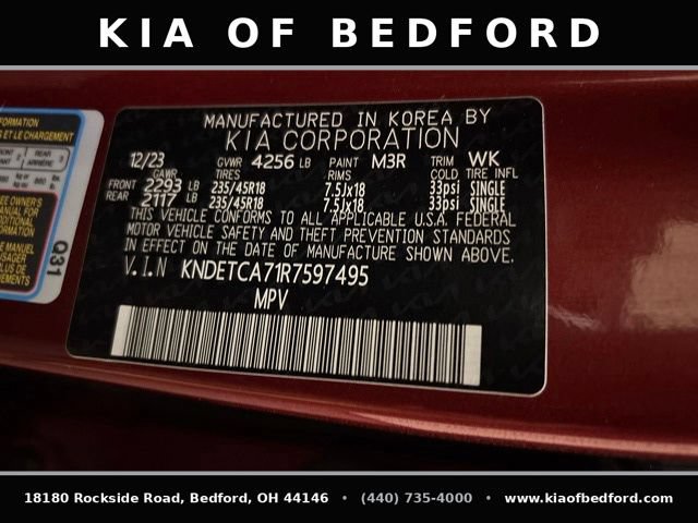 Certified 2024 Kia Seltos SX AWD/4WD image 14