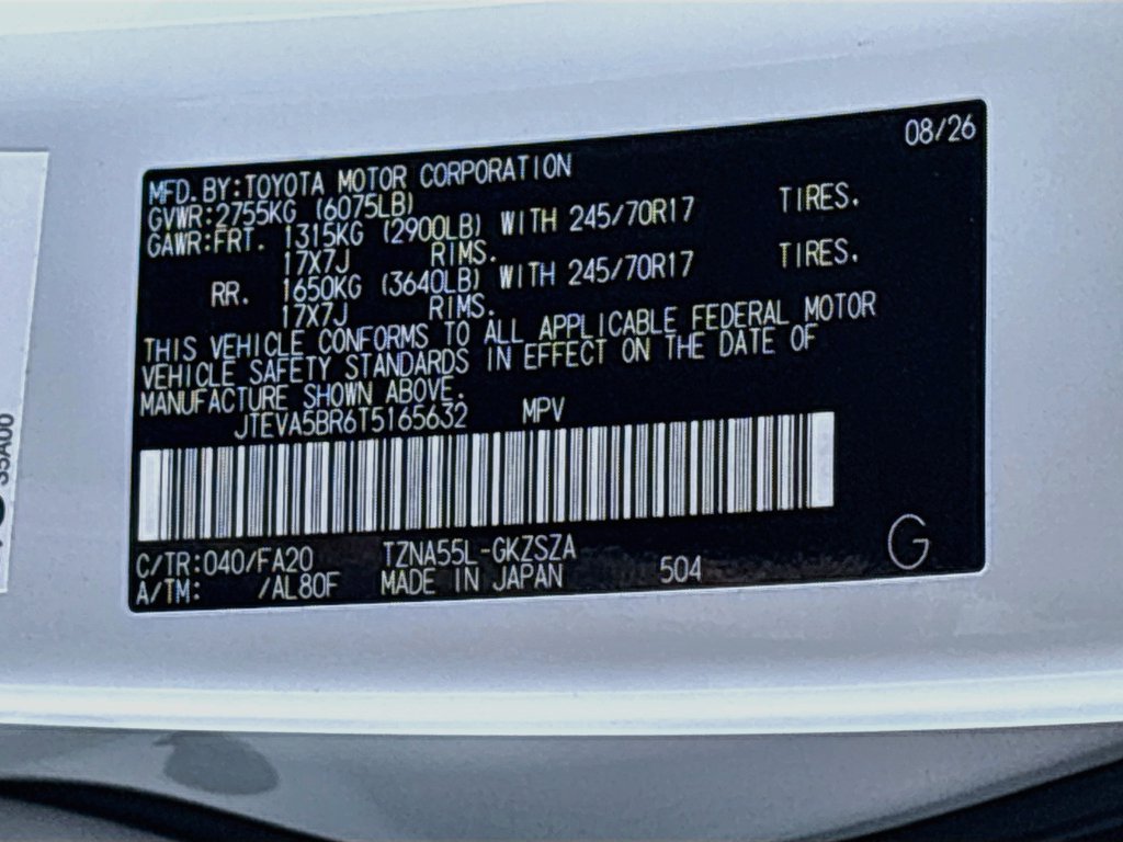 New 2026 Toyota 4Runner SR5 AWD/4WD image 31