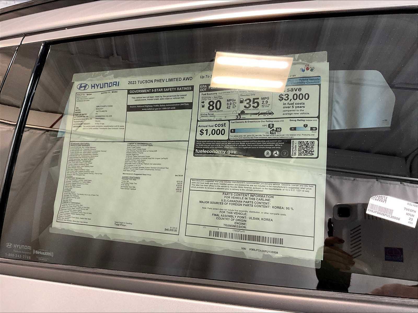 Used 2023 Hyundai Tucson Limited image 18