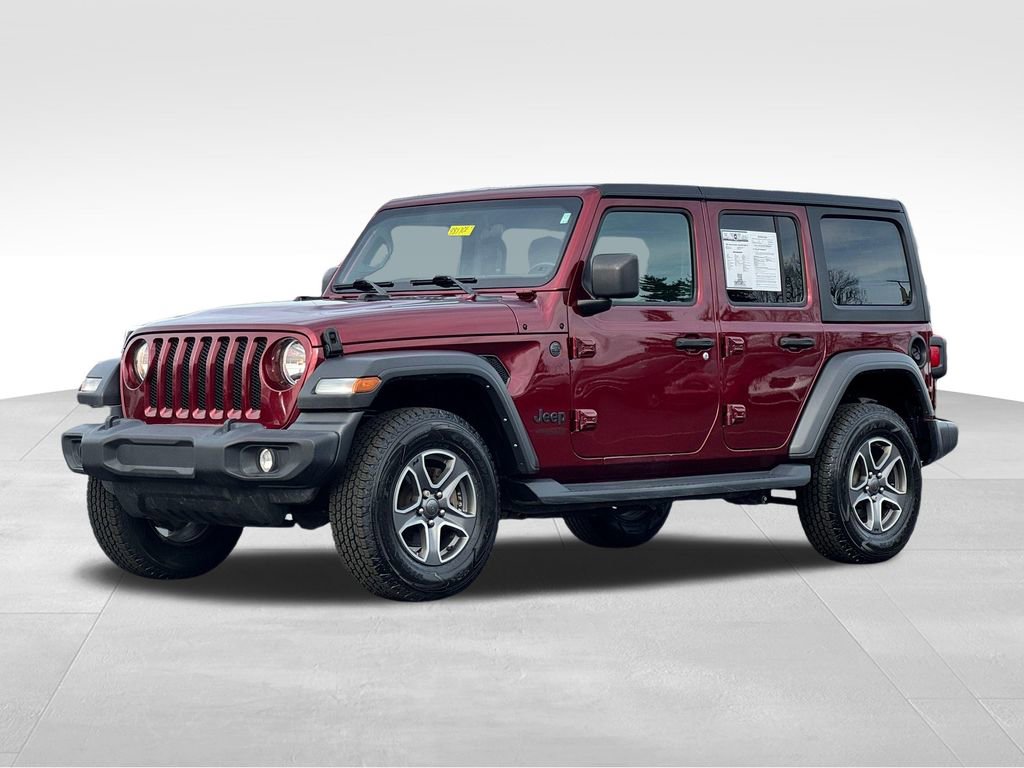 Used 2022 Jeep Wrangler Unlimited Sport w/ Cold Weather Group AWD/4WD image 3