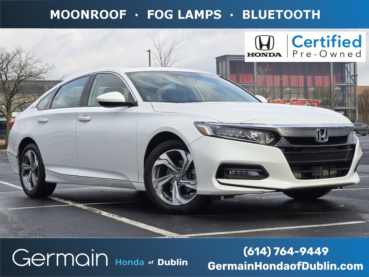 Certified 2020 Honda Accord EX