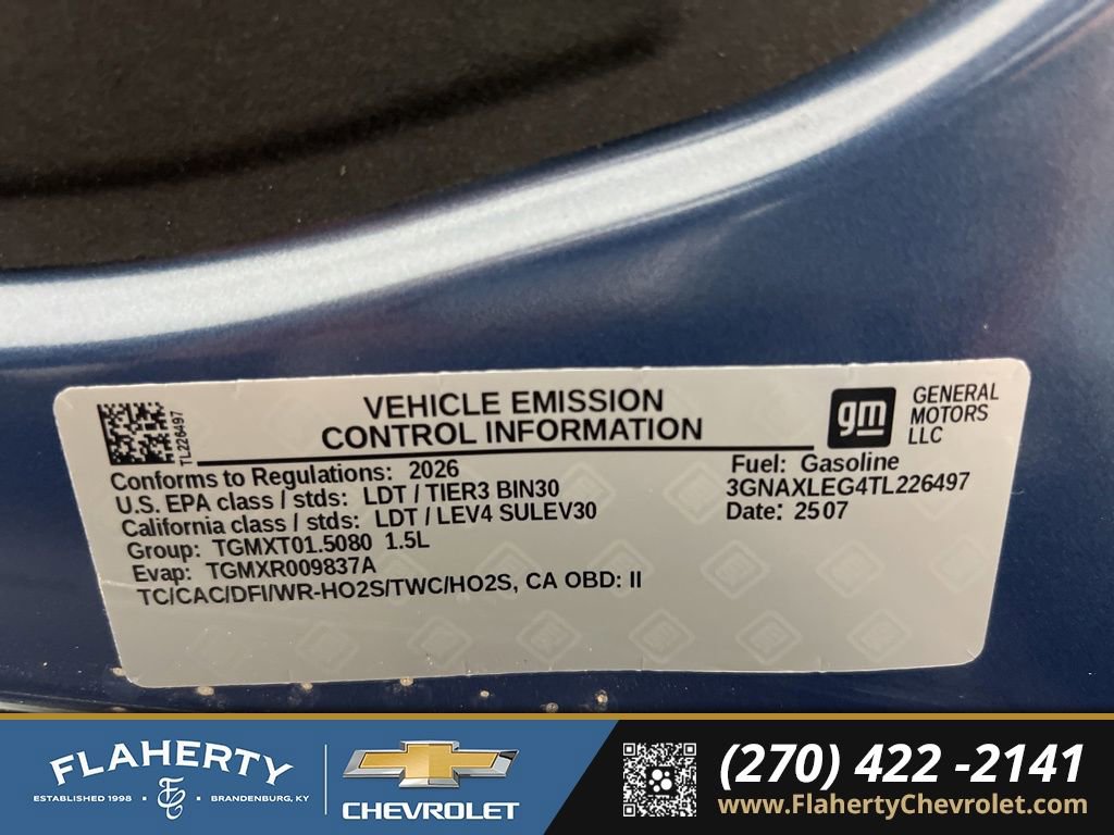 New 2026 Chevrolet Equinox RS image 17