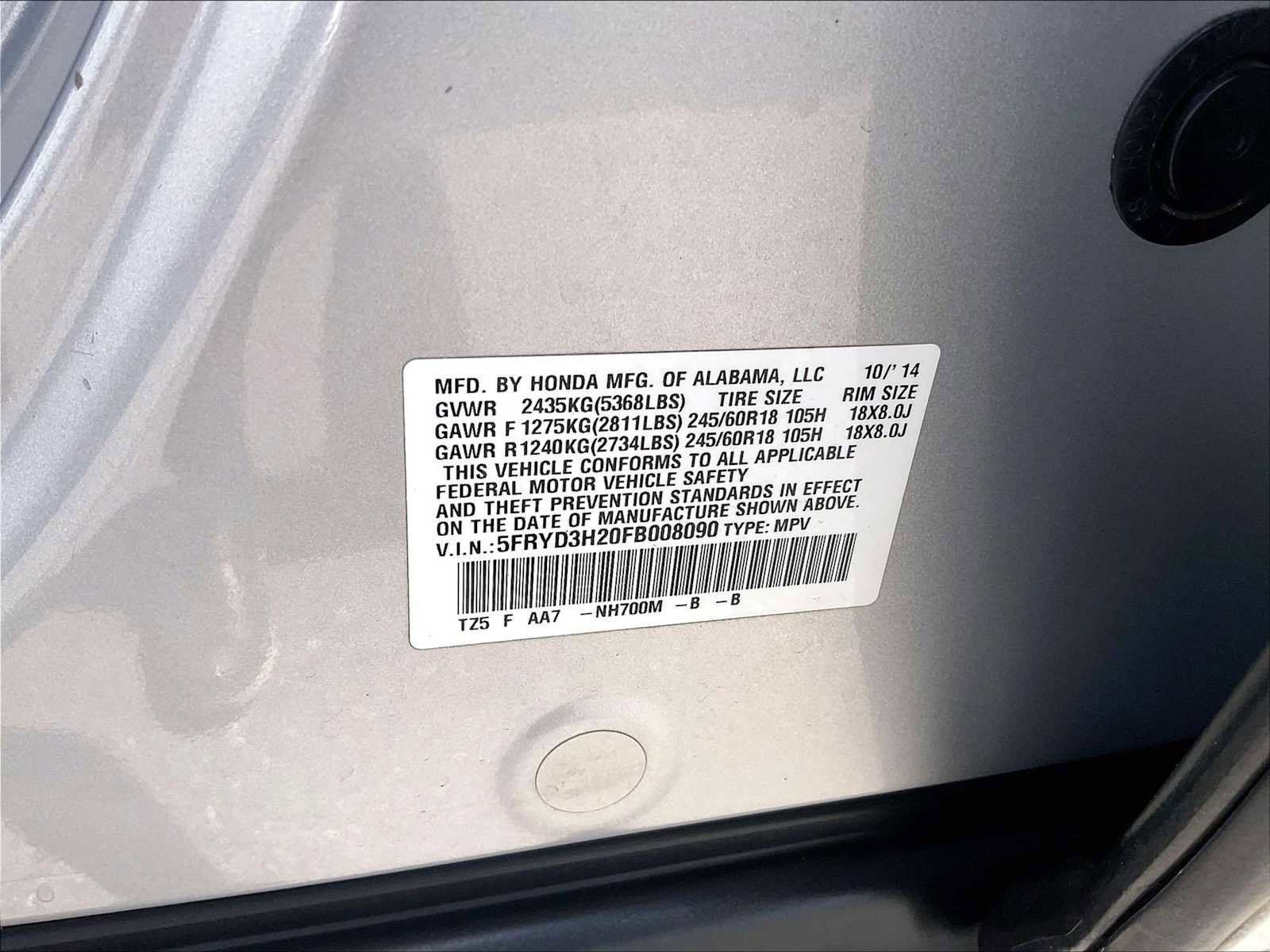 Used 2015 Acura MDX FWD image 33