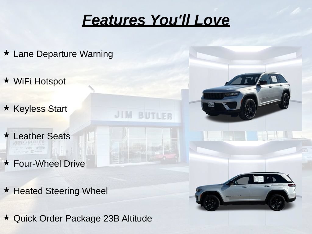 Used 2023 Jeep Grand Cherokee Altitude AWD/4WD image 19