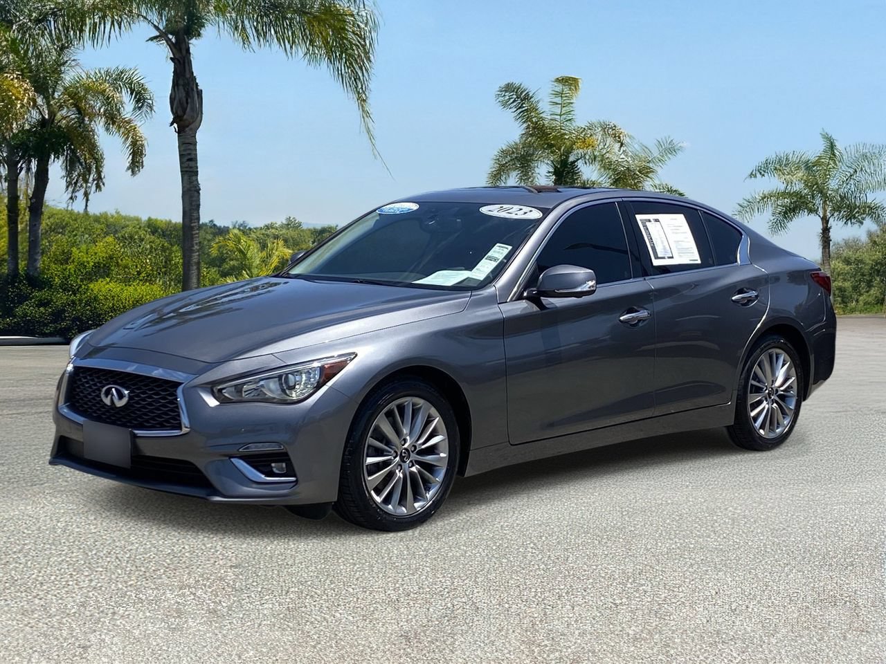 Certified 2023 INFINITI Q50 Luxe AWD/4WD image 1