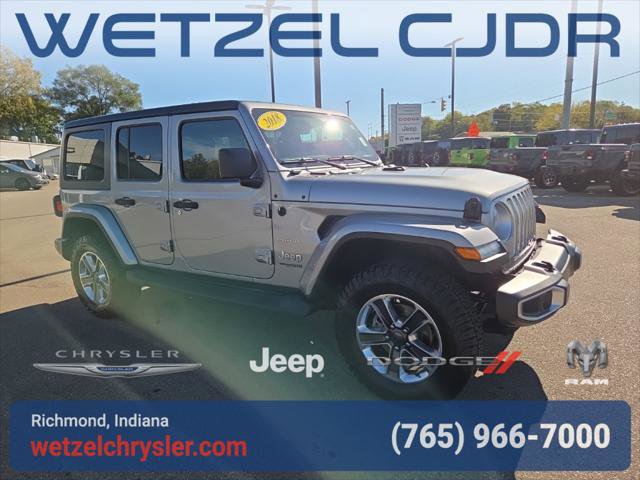 Certified 2018 Jeep Wrangler Unlimited Sahara