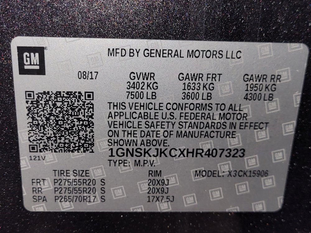 Used 2017 Chevrolet Suburban Premier AWD/4WD image 33
