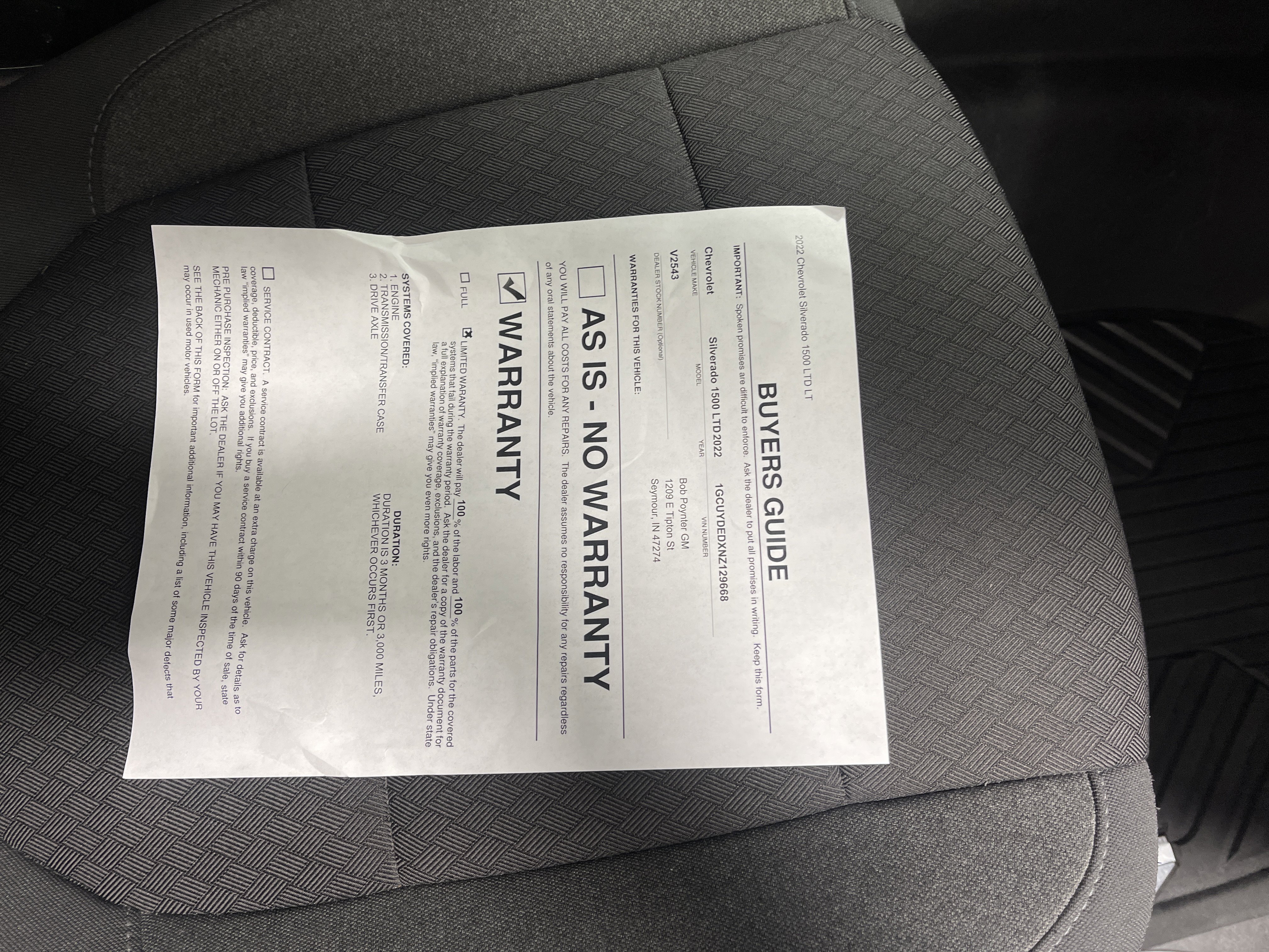 Used 2022 Chevrolet Silverado 1500 LT image 26