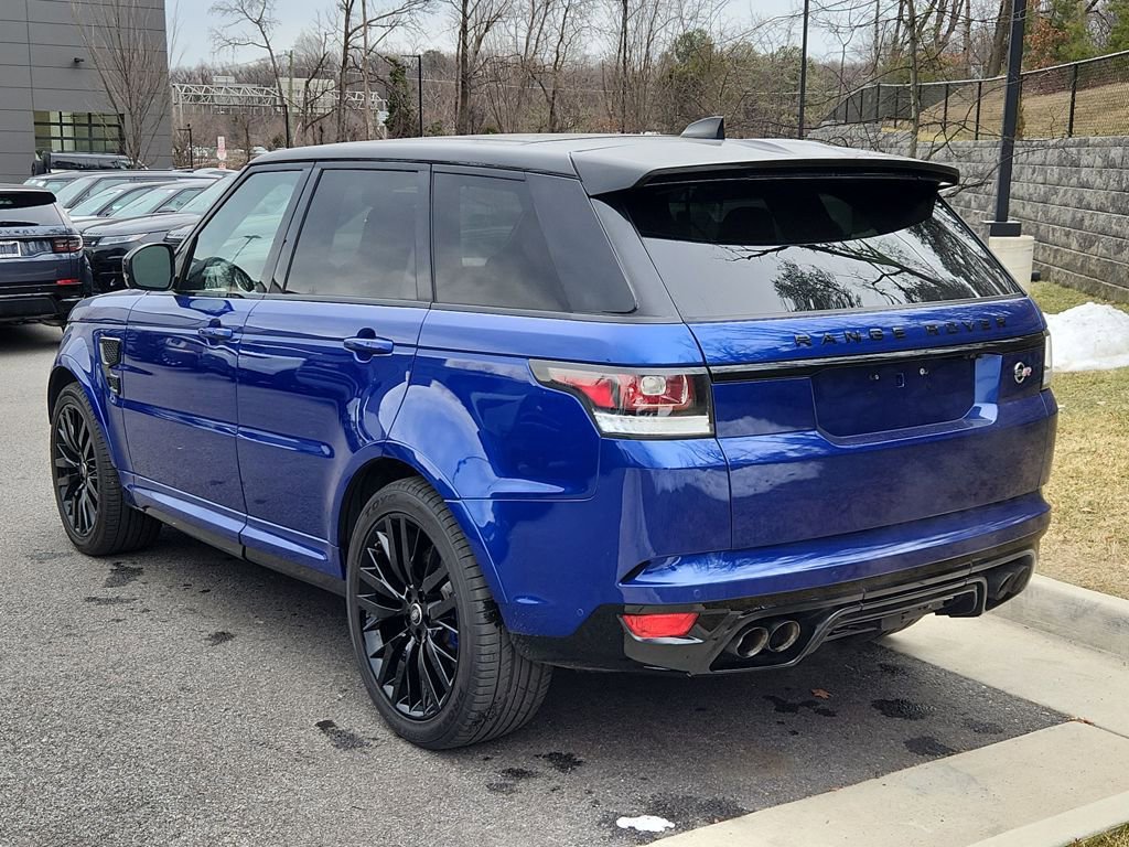 Certified 2017 Land Rover Range Rover Sport SVR image 12