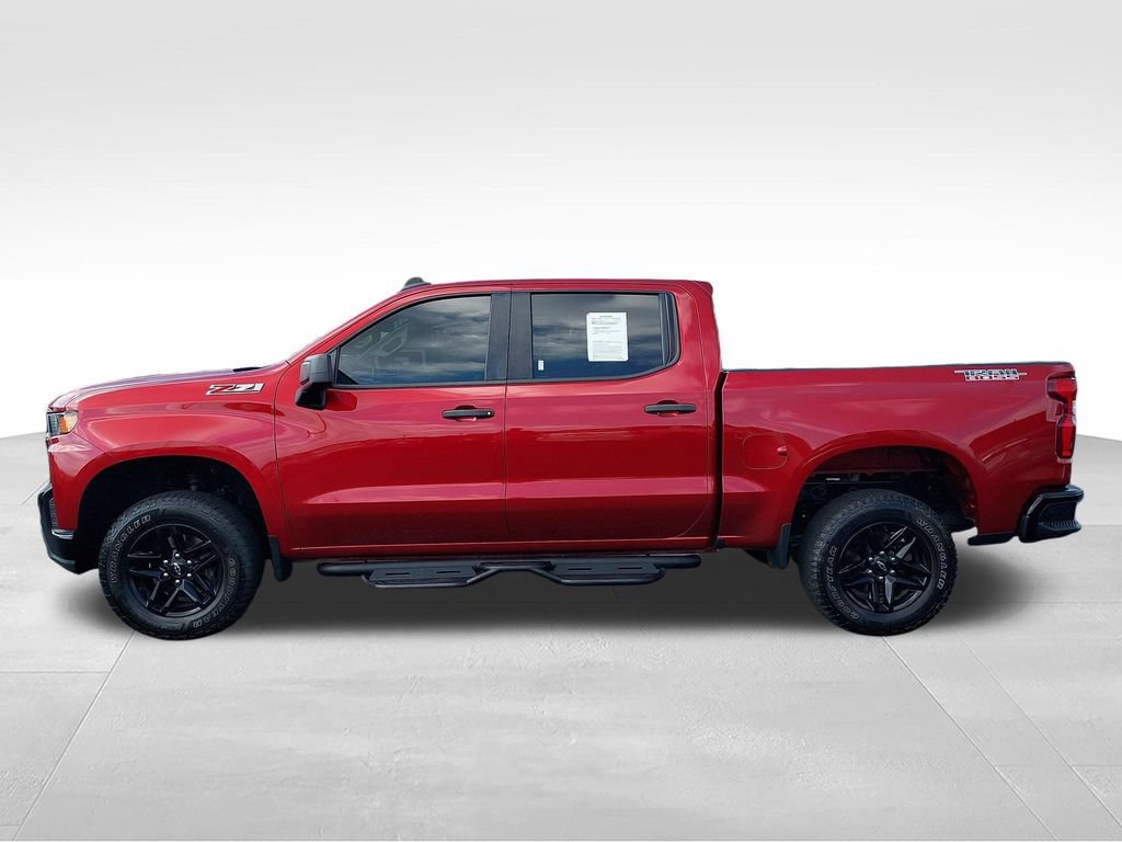 Used 2021 Chevrolet Silverado 1500 Custom Trail Boss w/ LPO, Dark Essentials Package AWD/4WD image 2