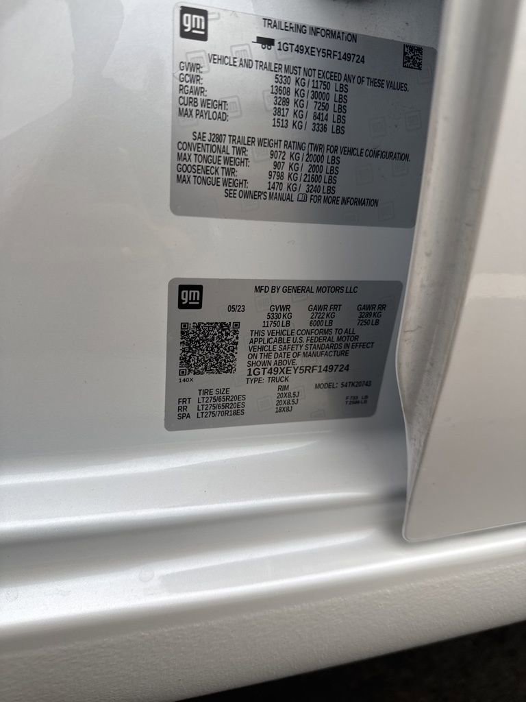 Used 2024 GMC Sierra 2500 Denali Ultimate w/ Max Trailering Package image 11