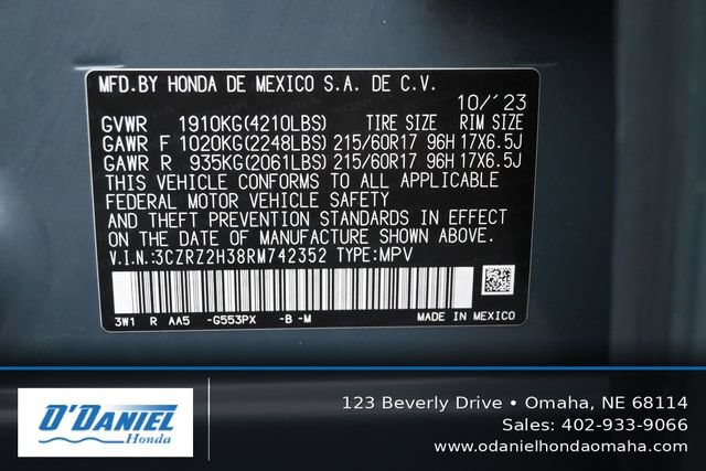 Used 2024 Honda HR-V LX image 43