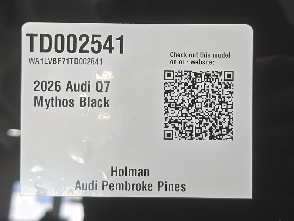 Certified 2026 Audi Q7 3.0T Premium Plus w/ Premium Plus Package AWD/4WD image 28