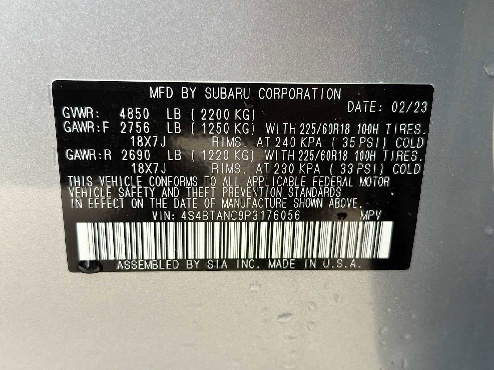 Certified 2023 Subaru Outback Limited image 32