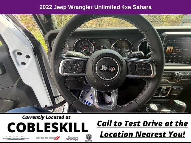 Used 2022 Jeep Wrangler Unlimited Sahara AWD/4WD image 22