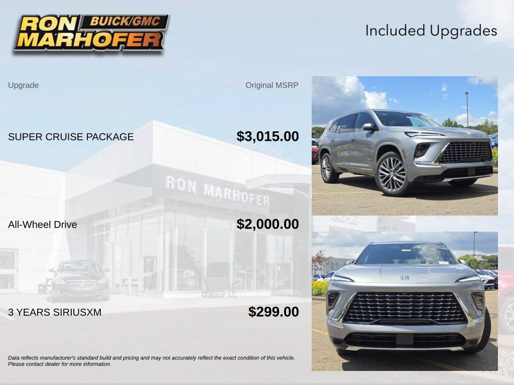 New 2026 Buick Enclave Avenir w/ Super Cruise Package AWD/4WD image 6