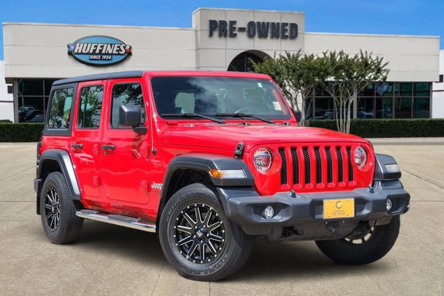 Certified 2021 Jeep Wrangler Unlimited Sport AWD/4WD video 1
