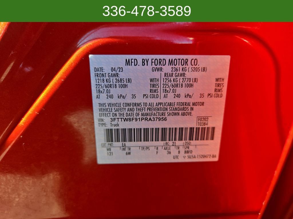 Used 2023 Ford Maverick Lariat w/ Lariat Luxury Package image 29