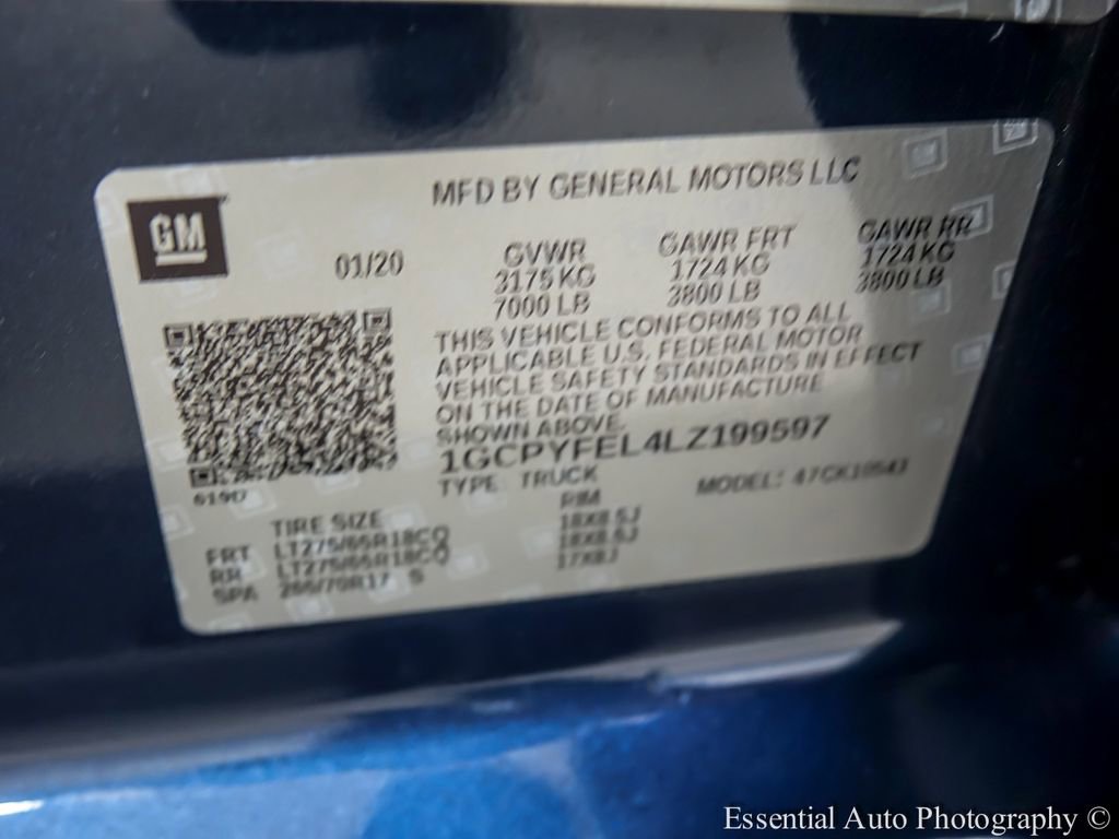 Used 2020 Chevrolet Silverado 1500 LT Trail Boss AWD/4WD image 27