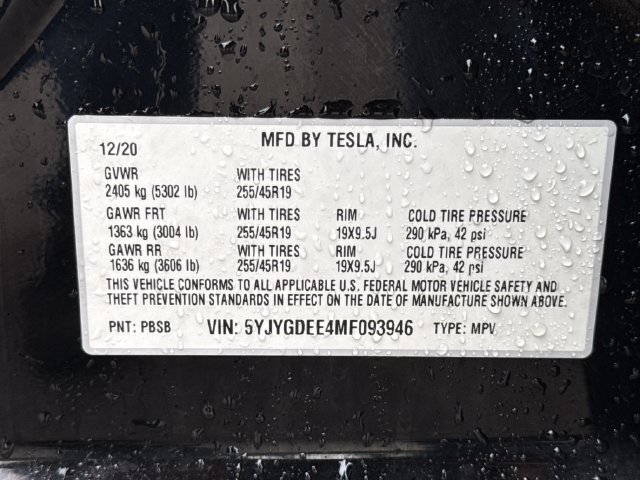 Used 2021 Tesla Model Y Long Range AWD/4WD image 19