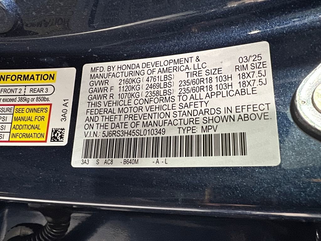 Used 2025 Honda CR-V EX image 43