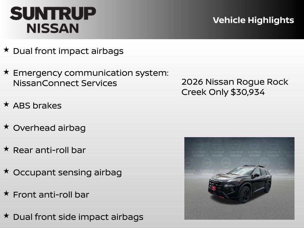 New 2026 Nissan Rogue SV AWD/4WD image 16
