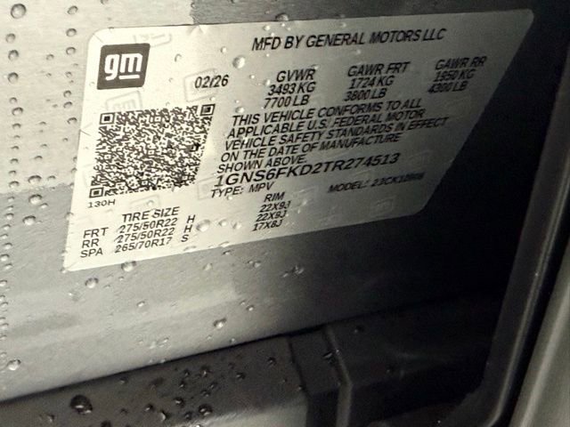 New 2026 Chevrolet Suburban Premier w/ Sun And Tow Package image 47