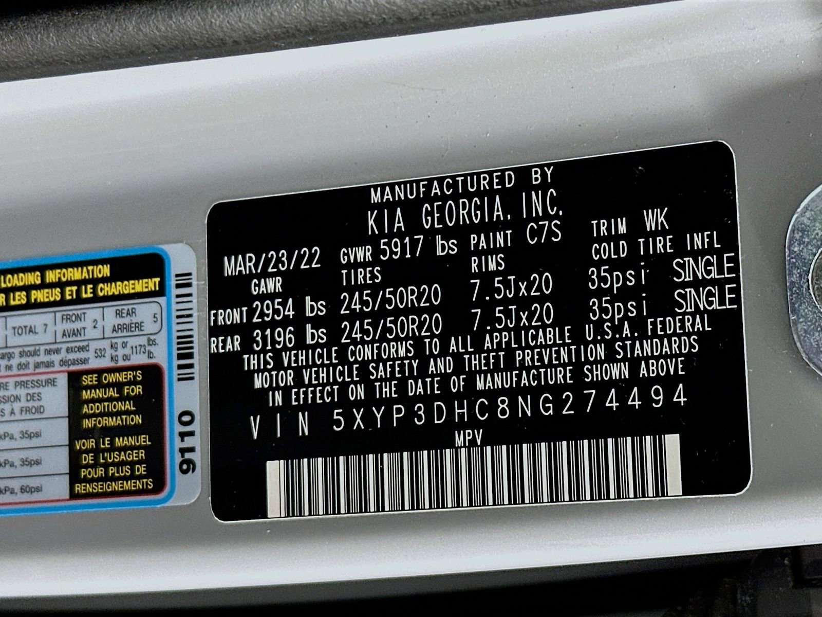 Used 2022 Kia Telluride EX w/ EX Premium Package image 35