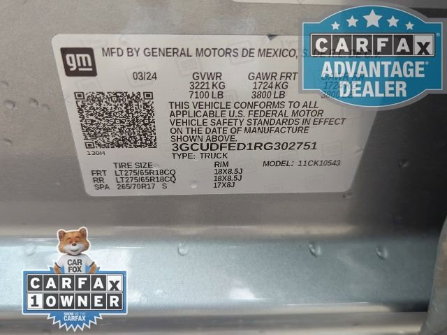 Used 2024 Chevrolet Silverado 1500 LT Trail Boss w/ LT Trail Boss Premium Package image 36