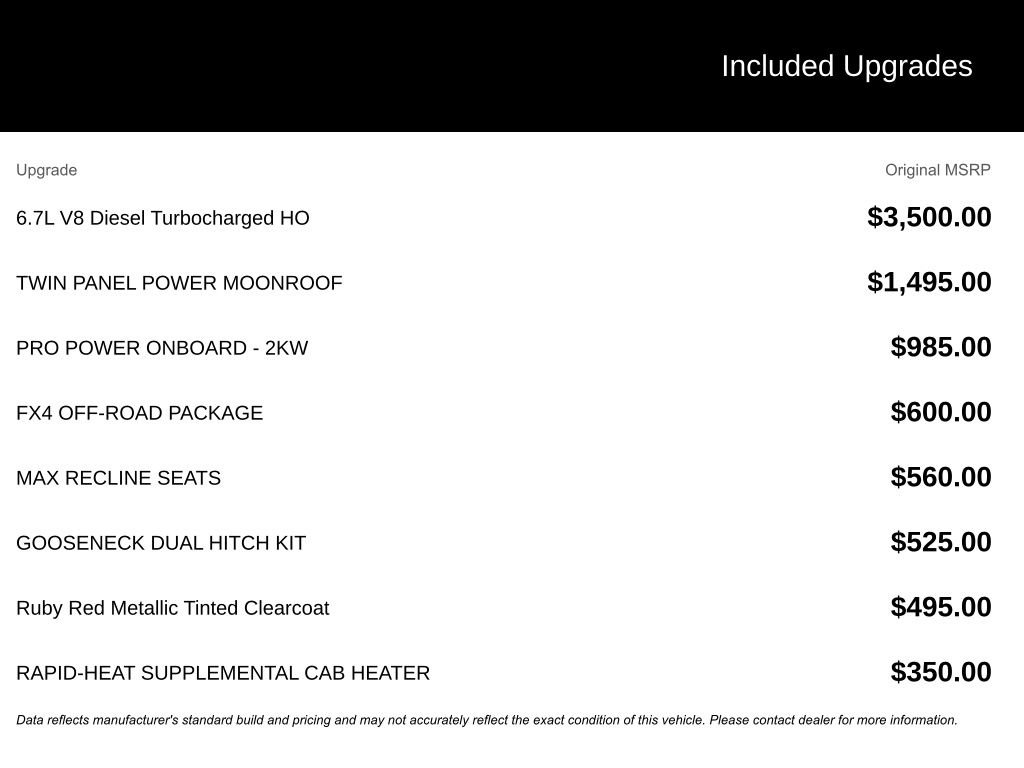 New 2026 Ford F450 Platinum w/ FX4 Off-Road Package image 17