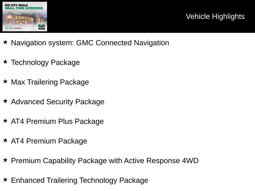 New 2026 GMC Yukon AT4 w/ AT4 Premium Plus Package image 3