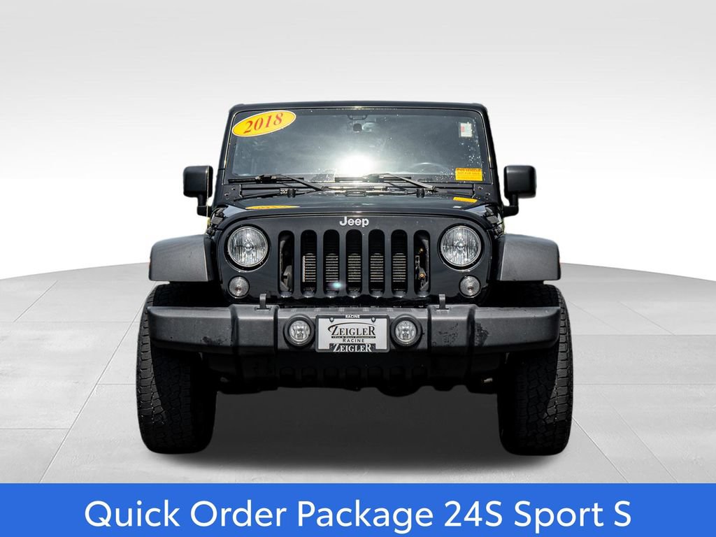 Used 2018 Jeep Wrangler Unlimited Sport S AWD/4WD image 2