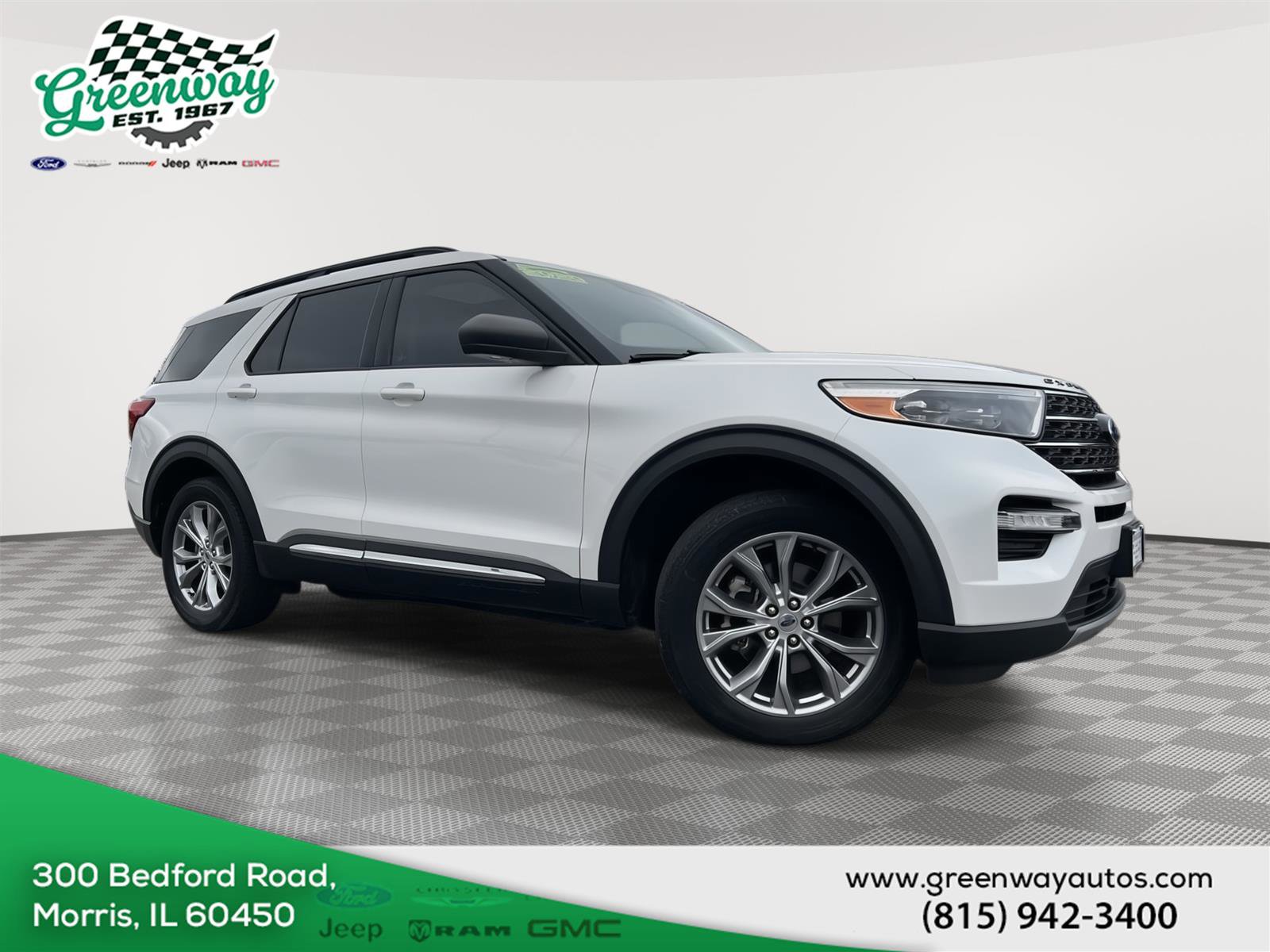 Used 2020 Ford Explorer XLT w/ Equipment Group 202A AWD/4WD image 1