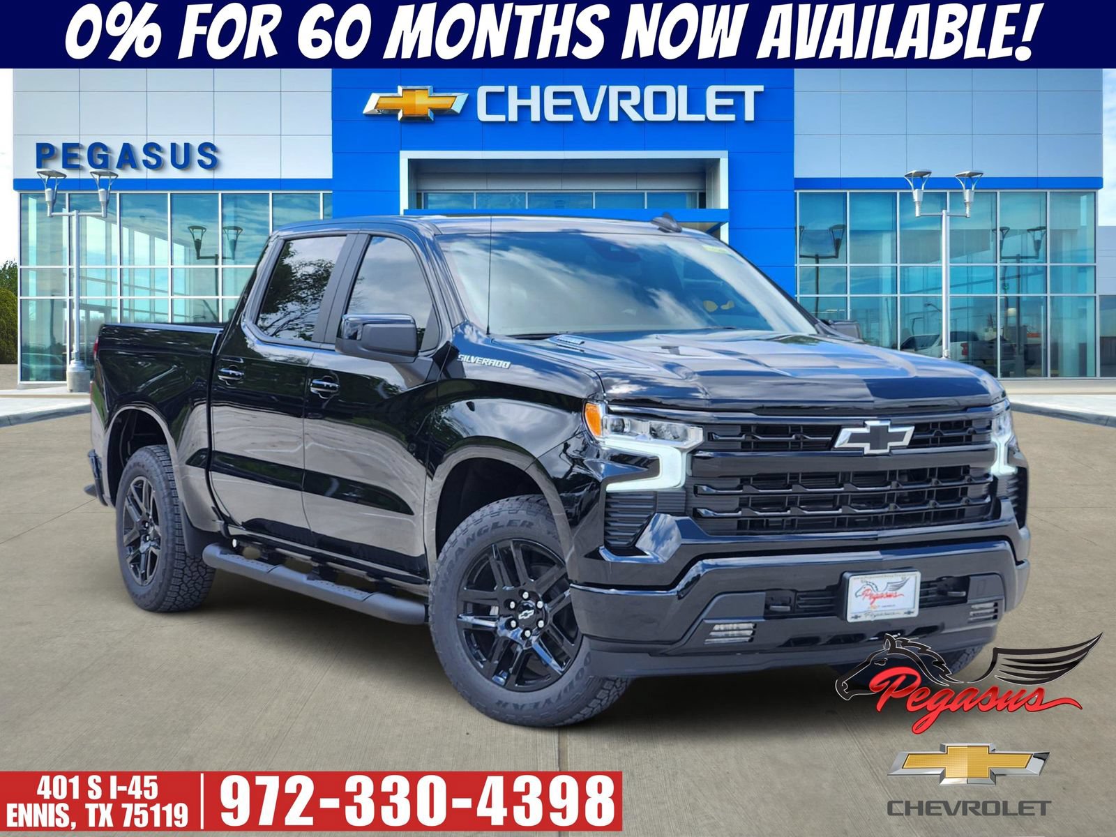 New 2026 Chevrolet Silverado 1500 RST w/ RST Select Package RWD image 1