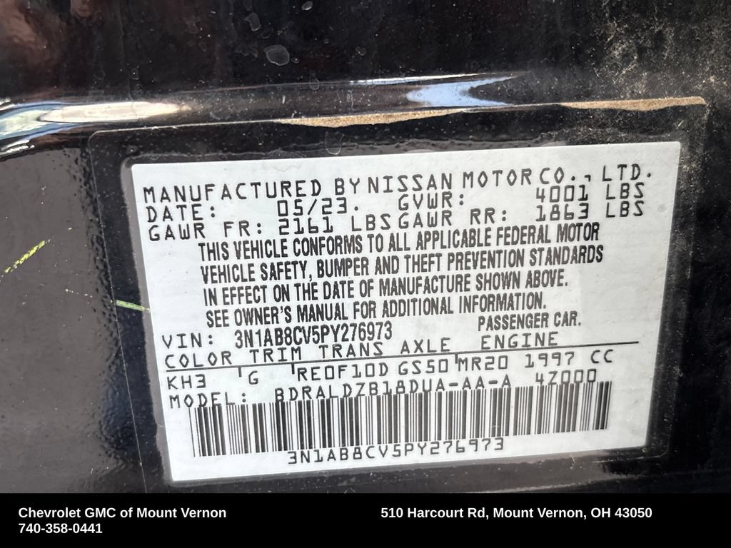 Used 2023 Nissan Sentra SV FWD image 30