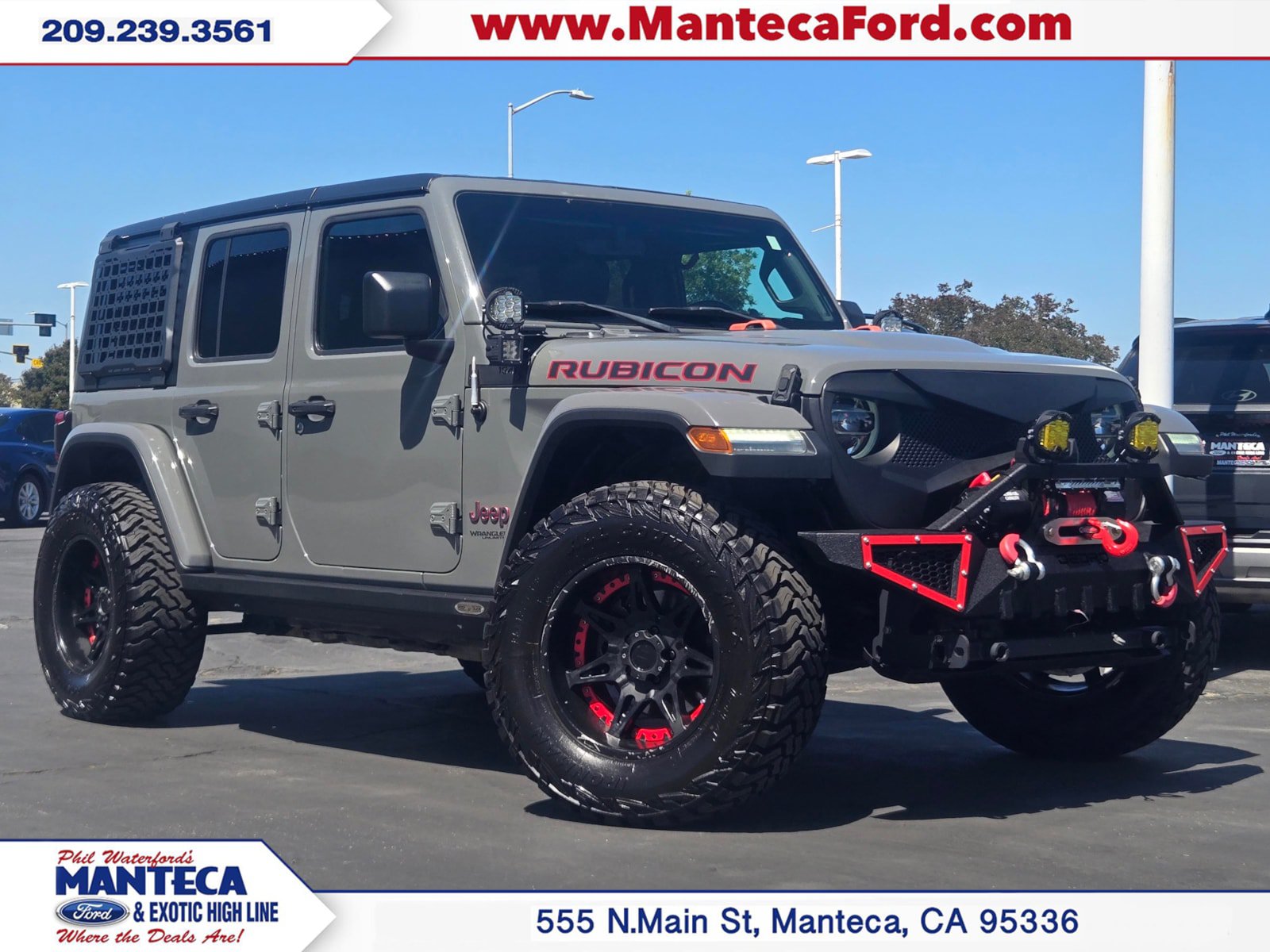 Used 2018 Jeep Wrangler Unlimited Rubicon w/ Dual Top Group AWD/4WD image 1