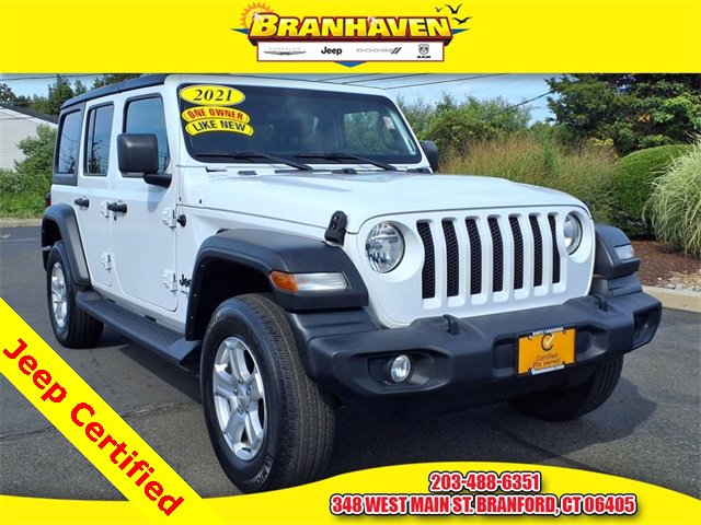 Certified 2021 Jeep Wrangler Unlimited Sport
