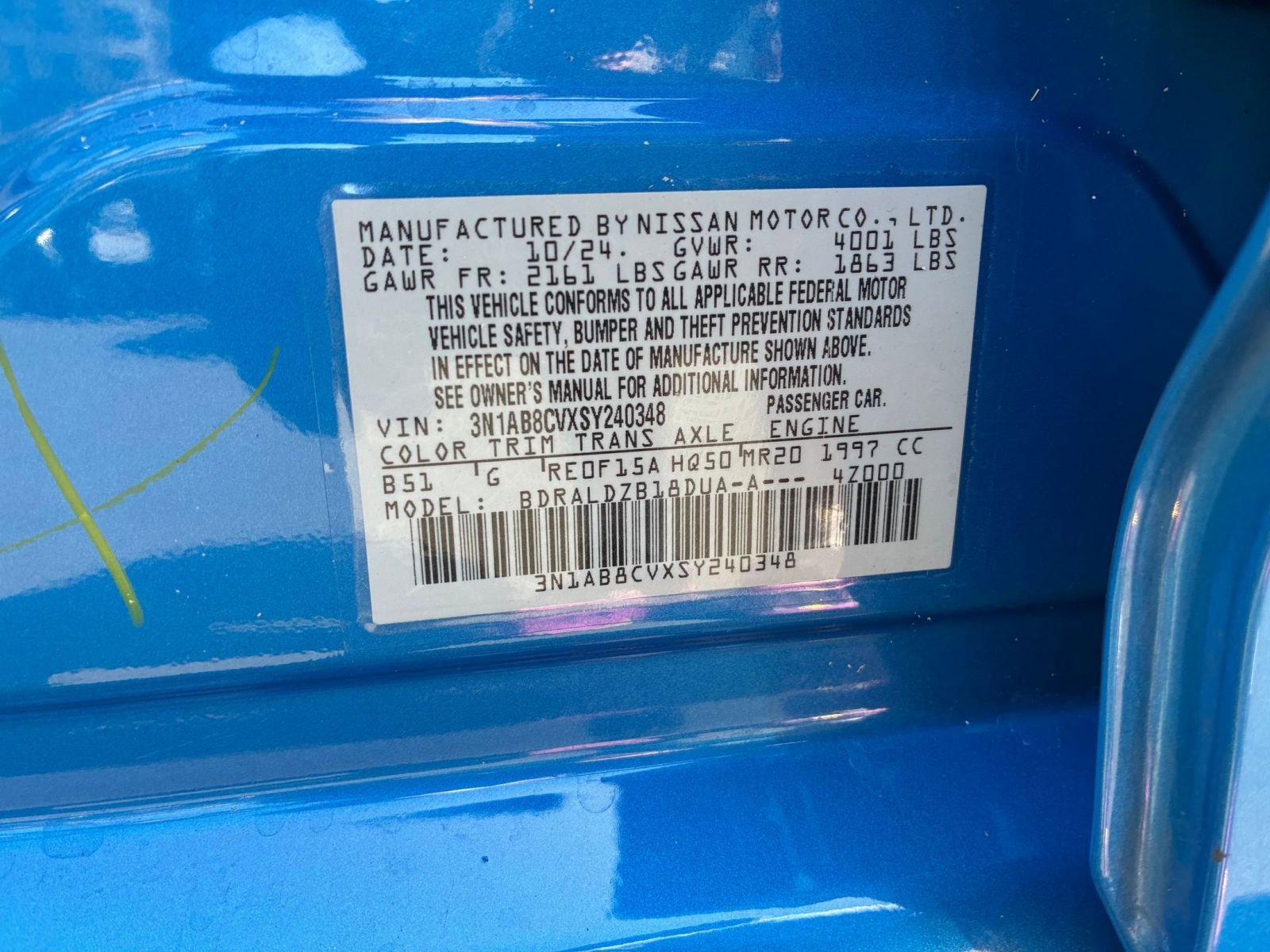 Used 2025 Nissan Sentra SV FWD image 27