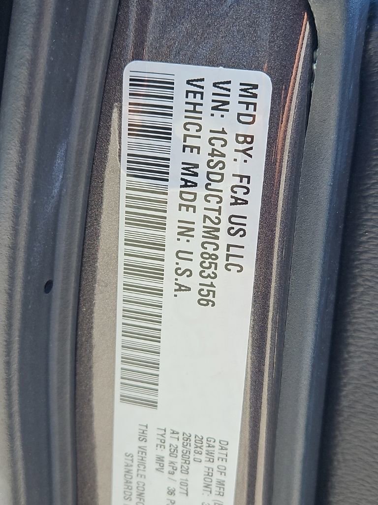 Used 2021 Dodge Durango R/T w/ Blacktop Package AWD/4WD image 29