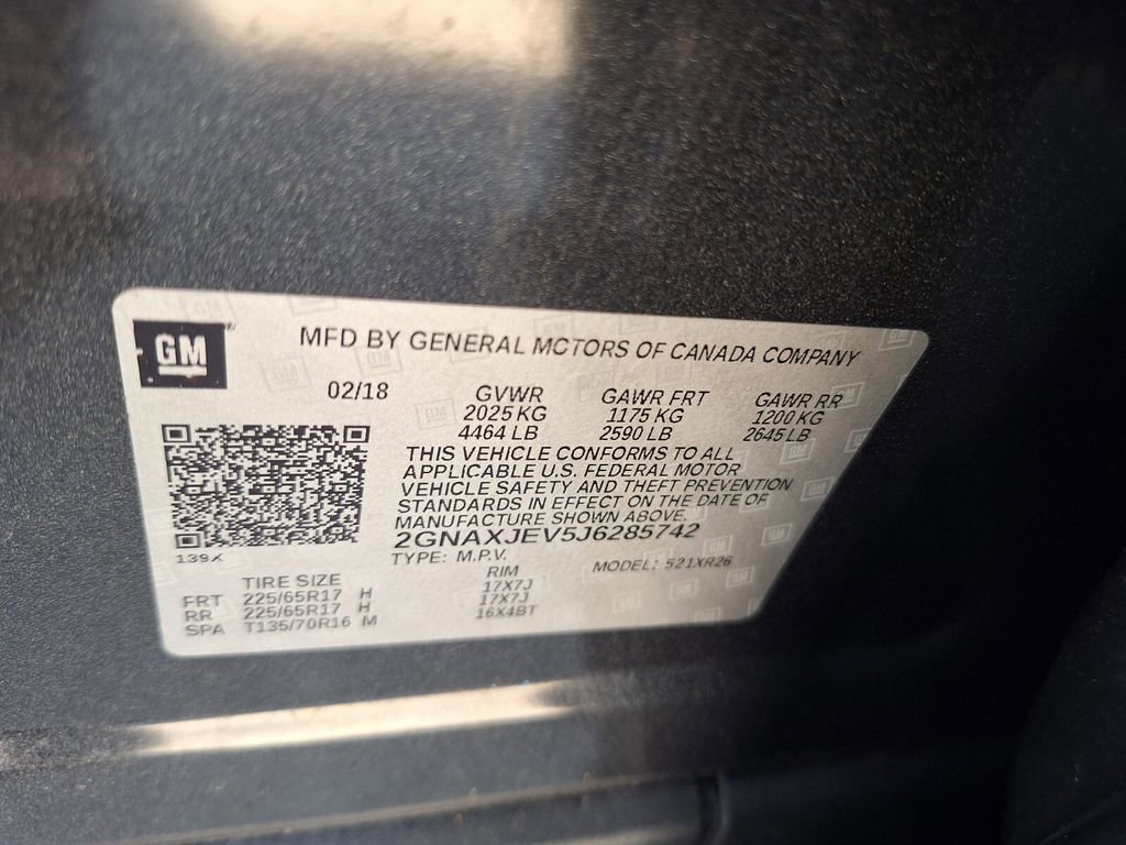 Used 2018 Chevrolet Equinox LT image 32