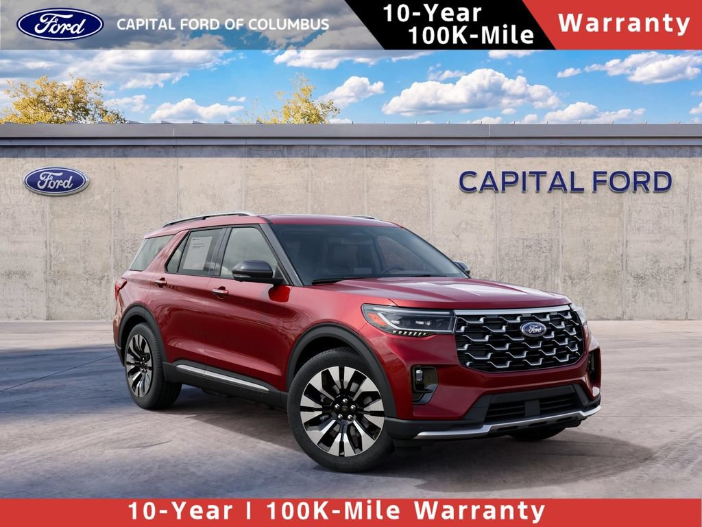 New 2027 Ford Explorer Platinum w/ LUX Leather Package